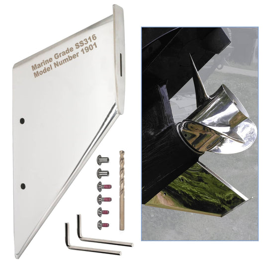 Solid Spare For 1991-2023 Mercury Mercruiser Alpha 1 Generation 2 Skeg Guard Protector 27031