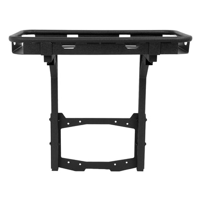 Solid Spare Spare Tire Cargo Rack Rear Luggage Basket For Jeep Wrangler JL JLU 2/4 DR 18-26
