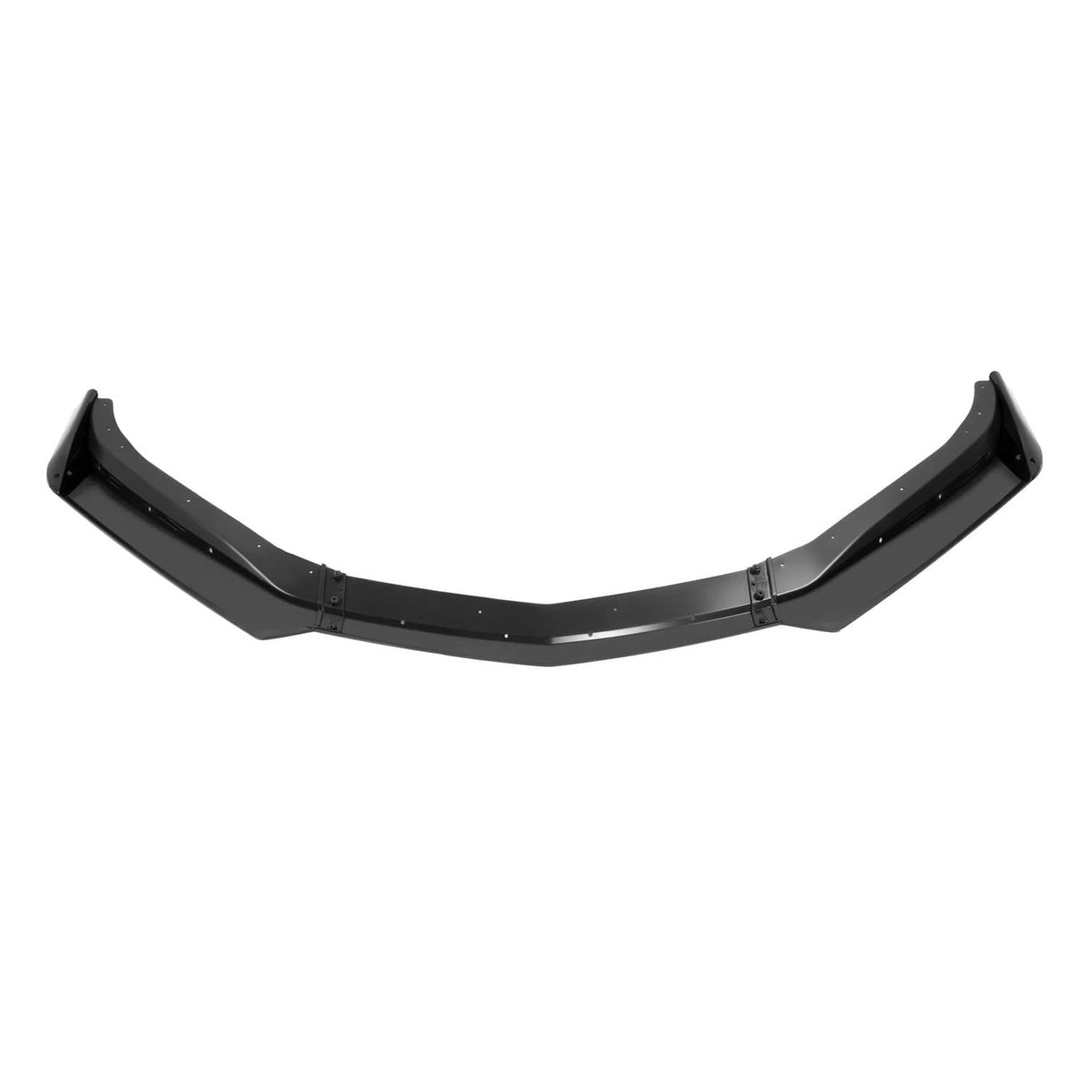 Solid Spare Fits 2016-2024 Chevy Camaro SS V8 Gloss Black Front Bumper Lip Low Spoiler