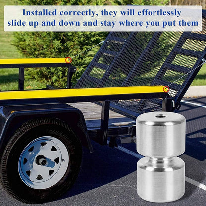 Solidspare 2 Pack Rollers Pins Washers Rings Replacement for Gorilla Lift Assi GMNR925