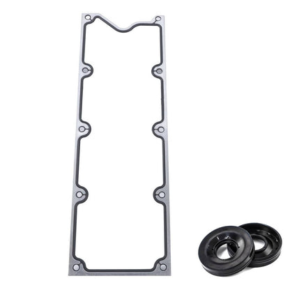 Solidspare For LS LS1 LS2 5.3L 6.0L Gen Knock Sensor Valley Pan Gasket Seal 3 Cover Plate