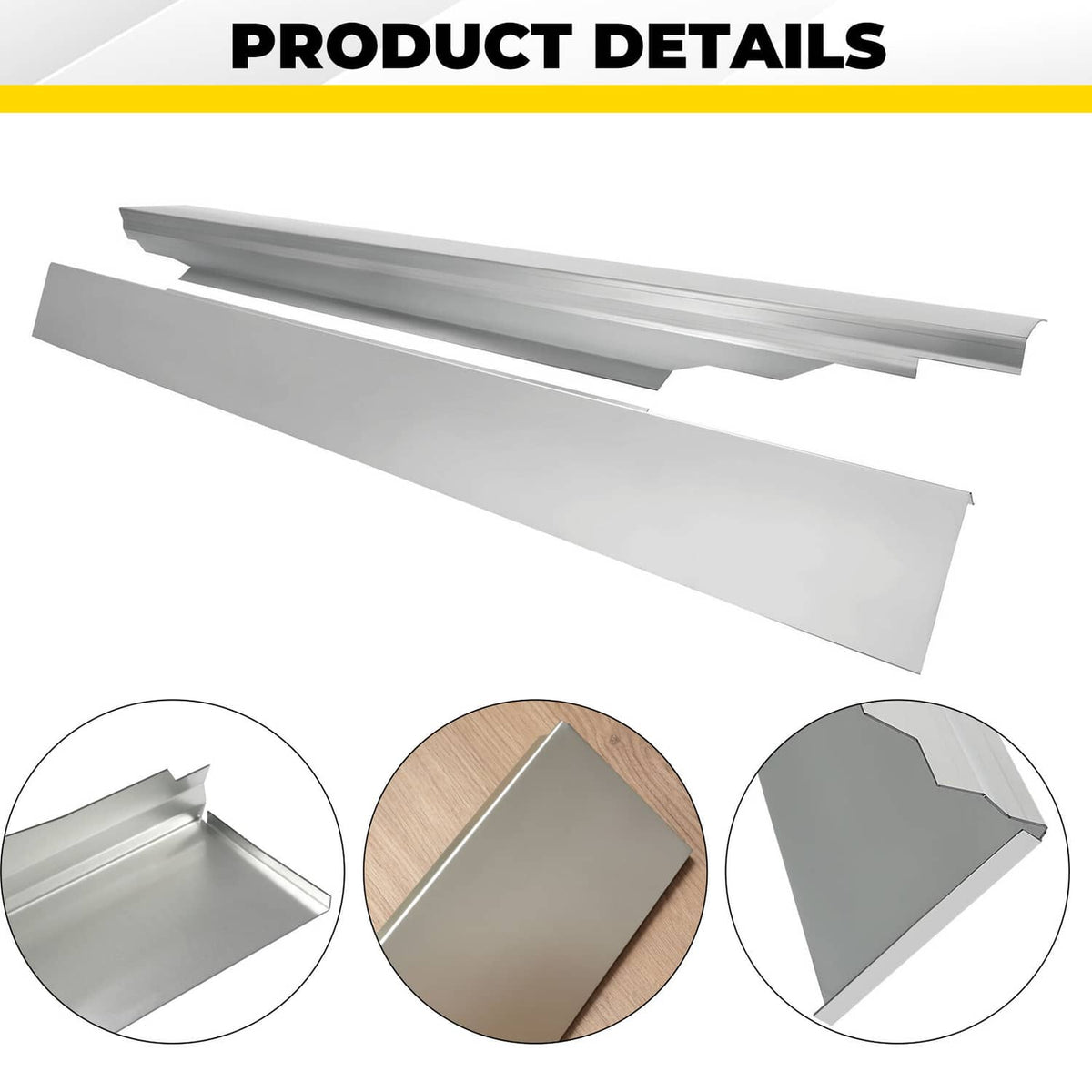 Solid Spare For Chevy Express GMC Savana 1996-2014 Front Door Outer Rocker Panel Left Right