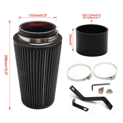 Solidspare Black Cold Air Intake Tube &Filter For 1999-2003 Ford F250 F350 F450 7.3L Diesel