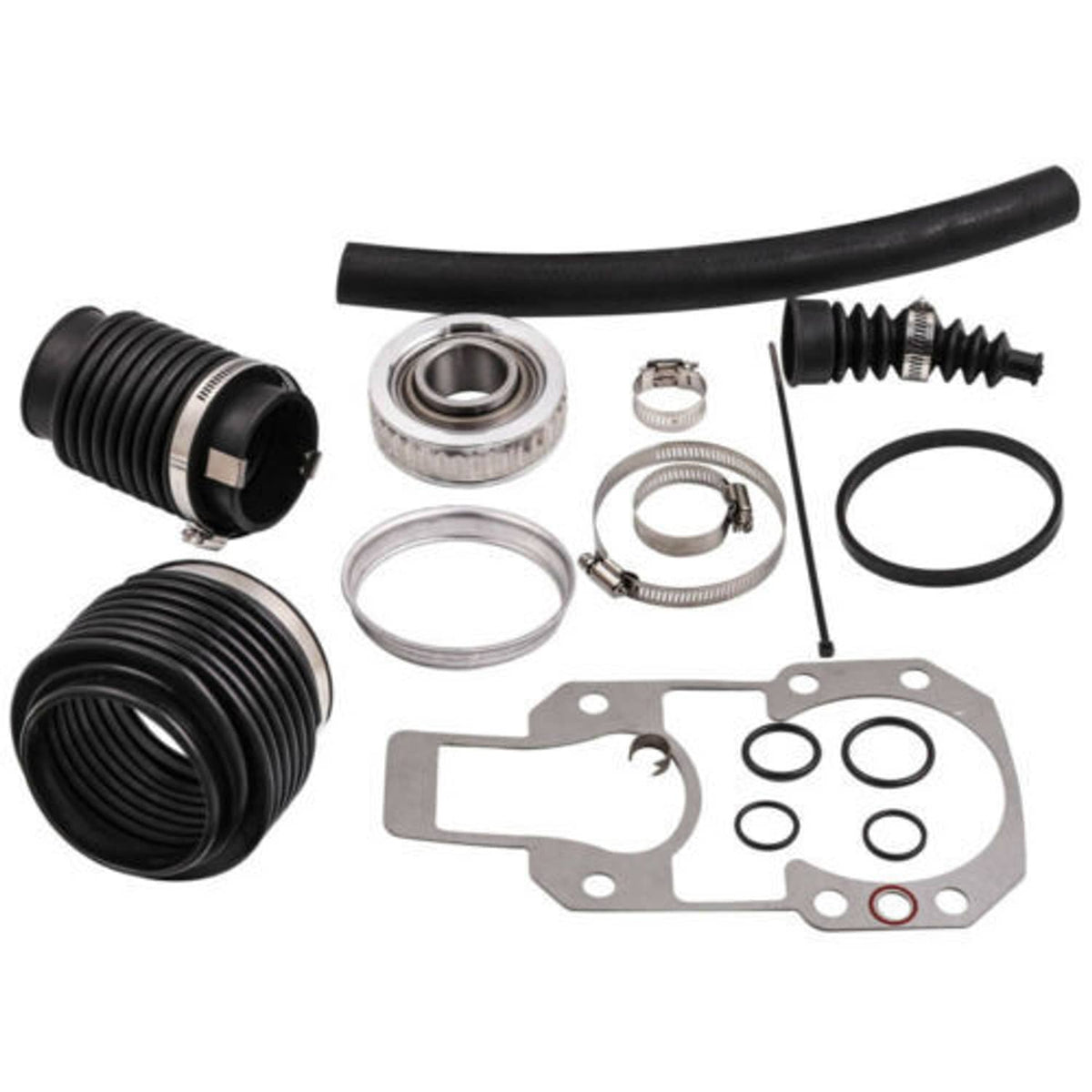 Solid Spare Alpha one 1 Gen 2 two Bellows Transom Seal Repair Kit with Gimbal Bearing 9A-116