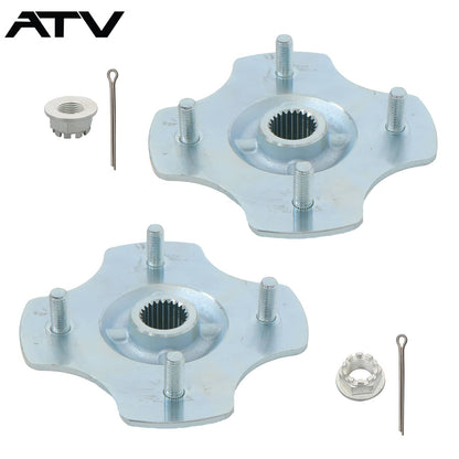 Solidspare 2 Rear Axle Wheel Hub Nut For Honda TRX250TM Recon 250 TRX250 TRX250TE 2X4 97-19