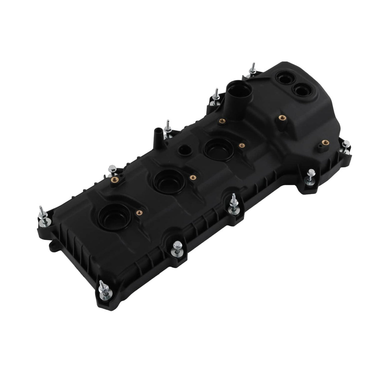 Solidspare 2x Left & Right Engine Valve Cover For Ford F-150 Explorer Taurus DOHC 3.5L 3.7L