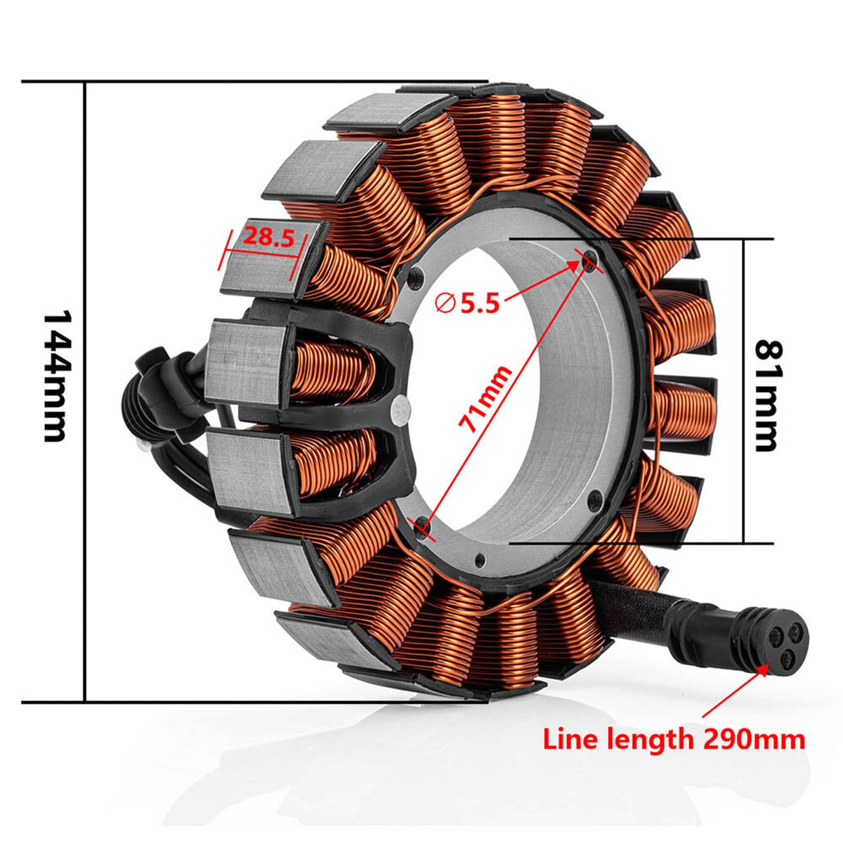 Solidspare Stator & Regulator Rectifier For 2006-2008 Harley Electra Road Glide Road King
