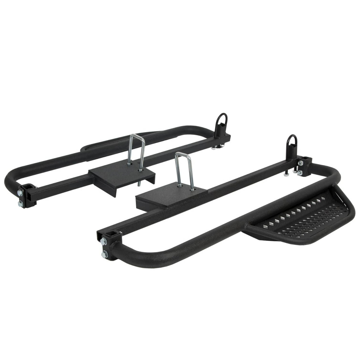 Solidspare Golf Cart Nerf Bars Running Boards Side Step For Electric Club Car DS 2004-2008