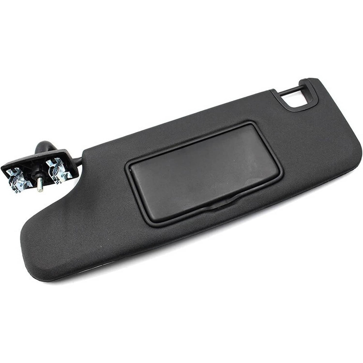 Solidspare New Black Sun Visor 6CJ07DX9AA Left Driver Side For 2007-2018 Jeep Wrangler JK