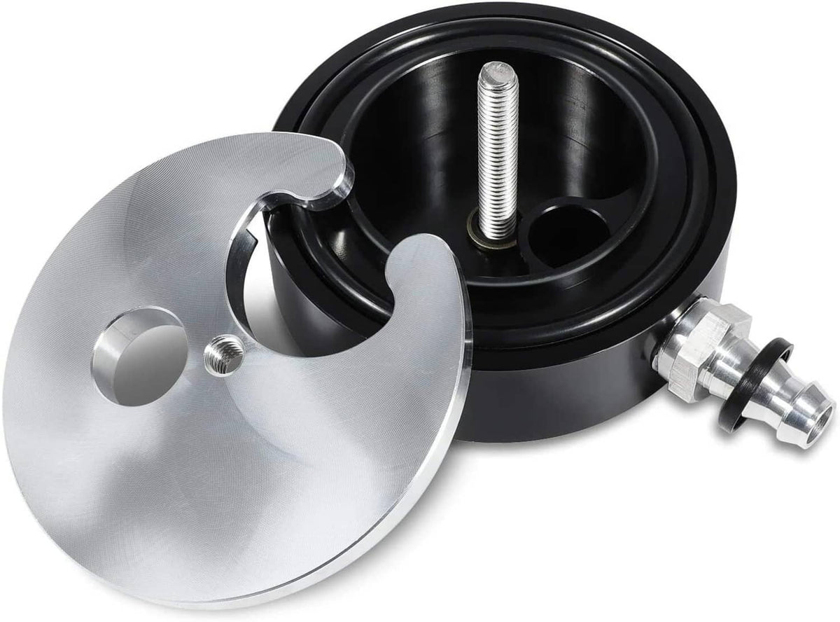 Solid Spare Fuel Tank Sump Kit for Cummins Powerstroke Duramax FASS Airdog Pump Diesel & Gas