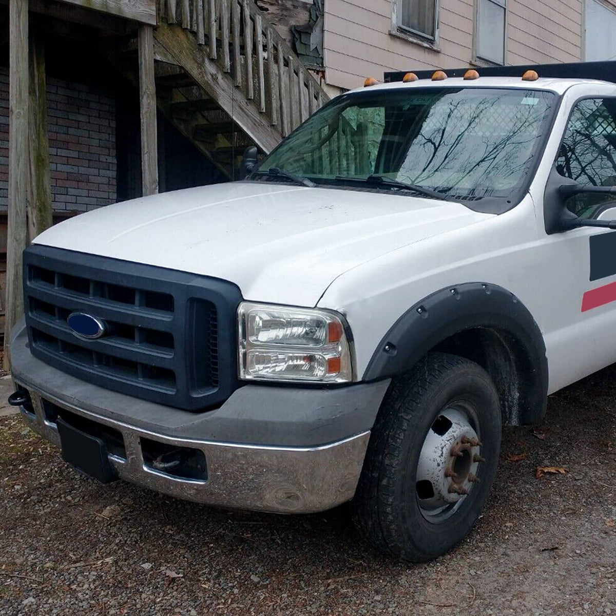 Solid Spare For Ford F-250 F-350 Super Duty 1999-2007 Wheel Fender Flares For F81Z16006AA
