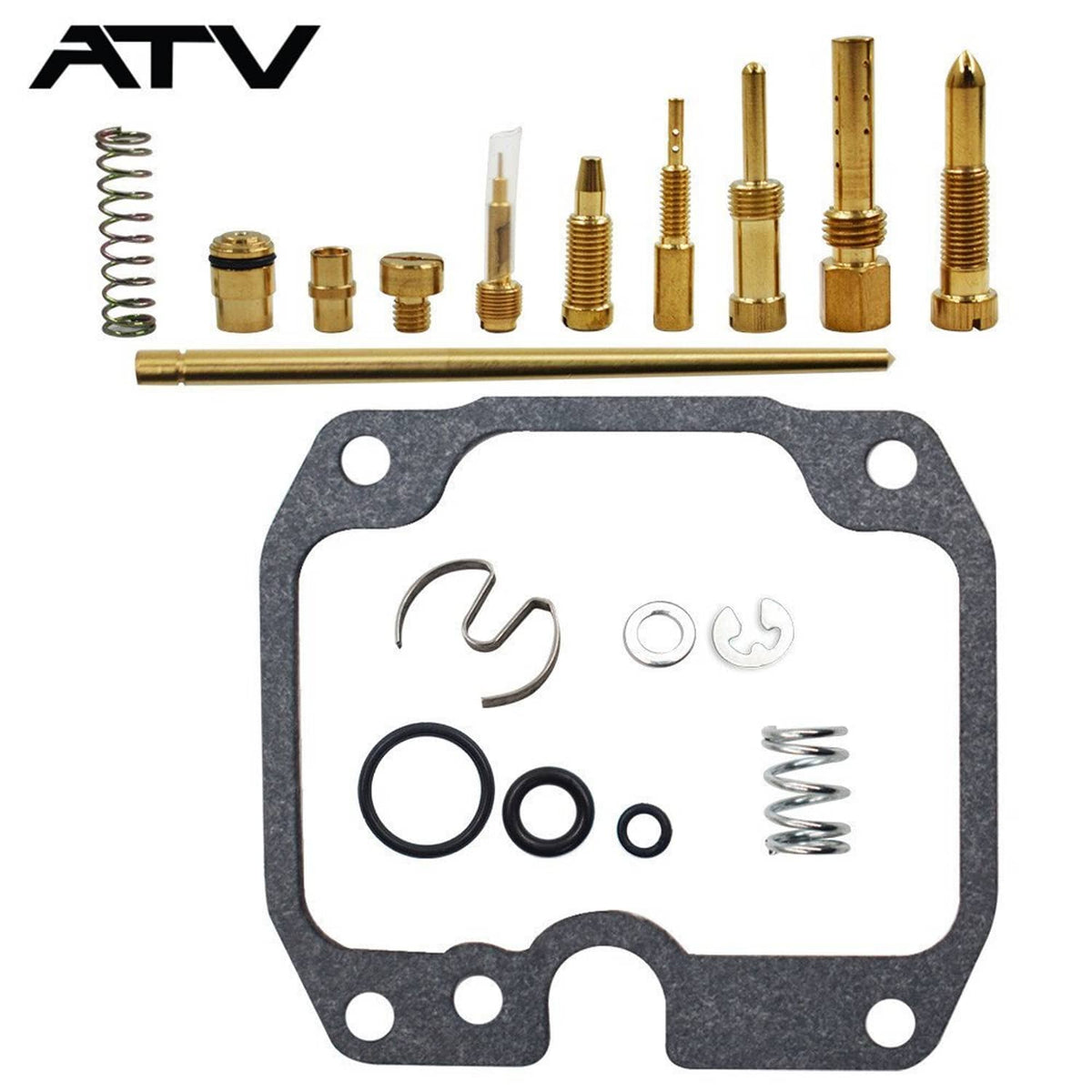 Solidspare Carburetor Rebuild Repair Kit For Kawasaki Bayou 250 220
