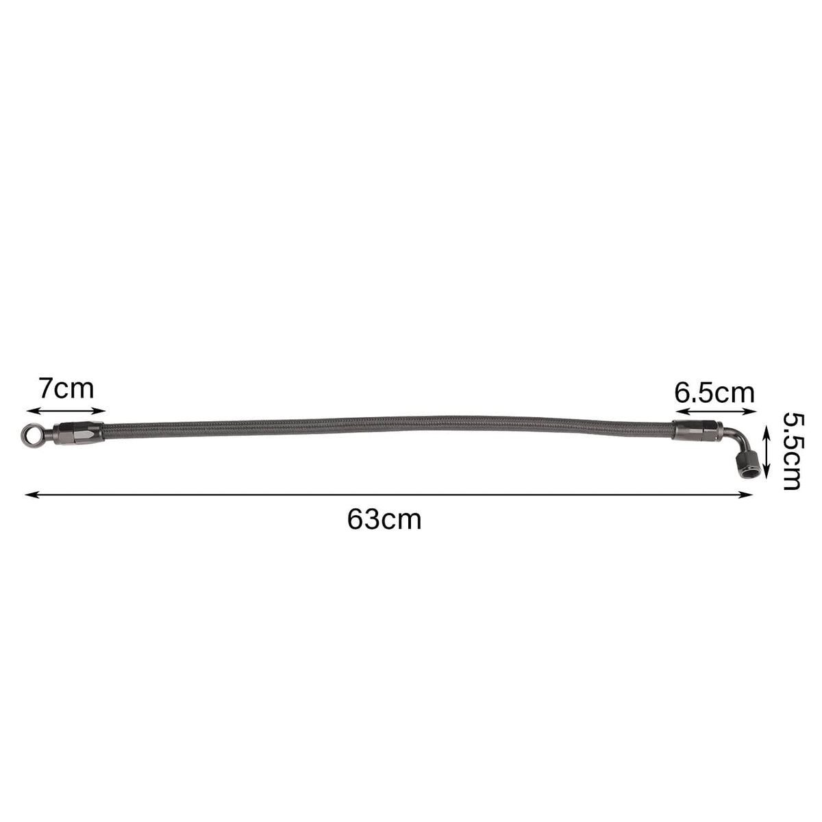 Solidspare Braided Fuel Line For Honda Civic Acura Integra D15 D16 B16B B16A B18C EG EK DC2