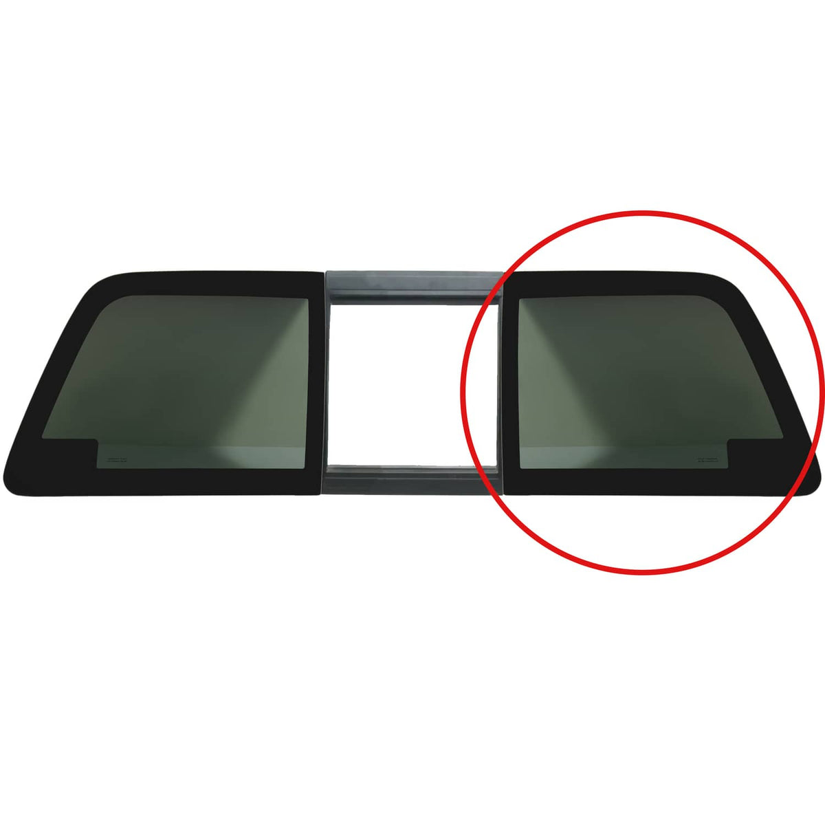 Solid Spare For Ford F250/F350 2011-2016 Rear Window Glass Sliding Patch Passenger Right