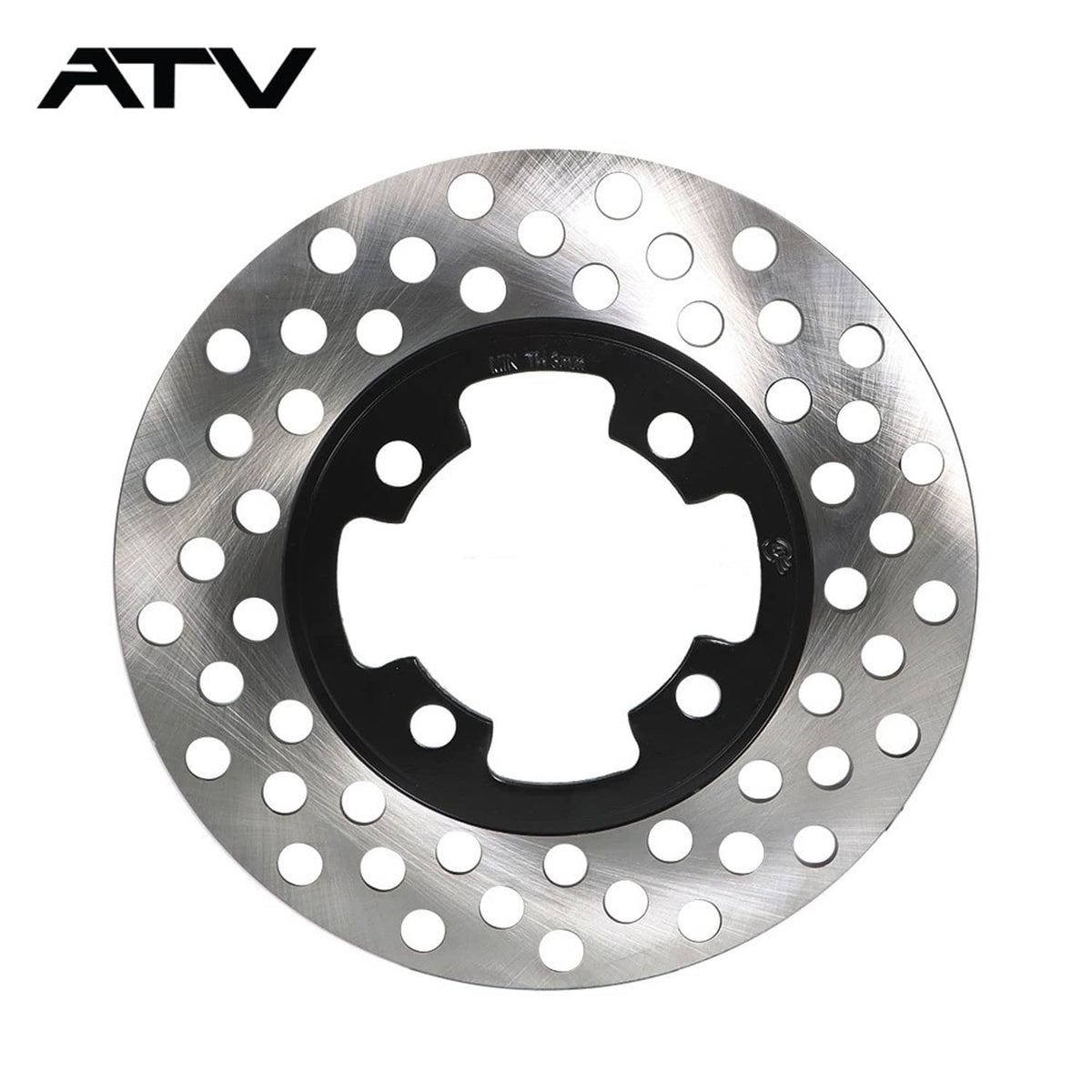 Solidspare Front Brake Calipers & Brake Rotors For Yamaha Grizzly 350 400 450 YFM 2007-2014