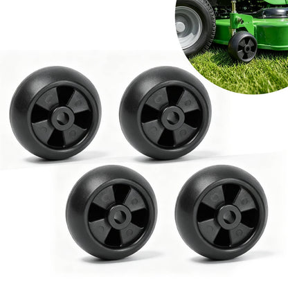 Solidspare 4 Deck Wheels For John Deere X500 X530 X580 Z426 LX266 A320 #AM116299 #AM133602