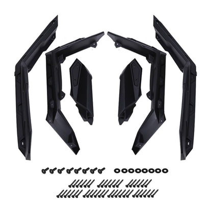 Solidspare Front and Rear Fender Flares For Can Am Maverick X3 MAX Turbo R RR 2017 - 2023