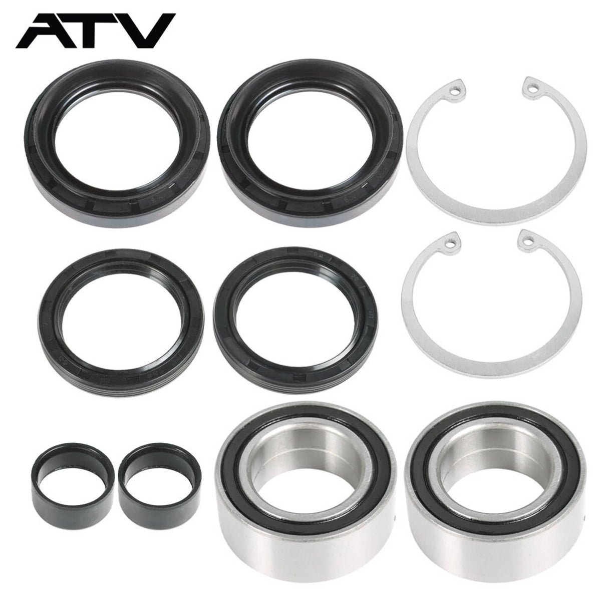 Solidspare For HONDA Rancher 400 420 TRX420 Front Wheel Bearing & DUST Seal 2004-2014