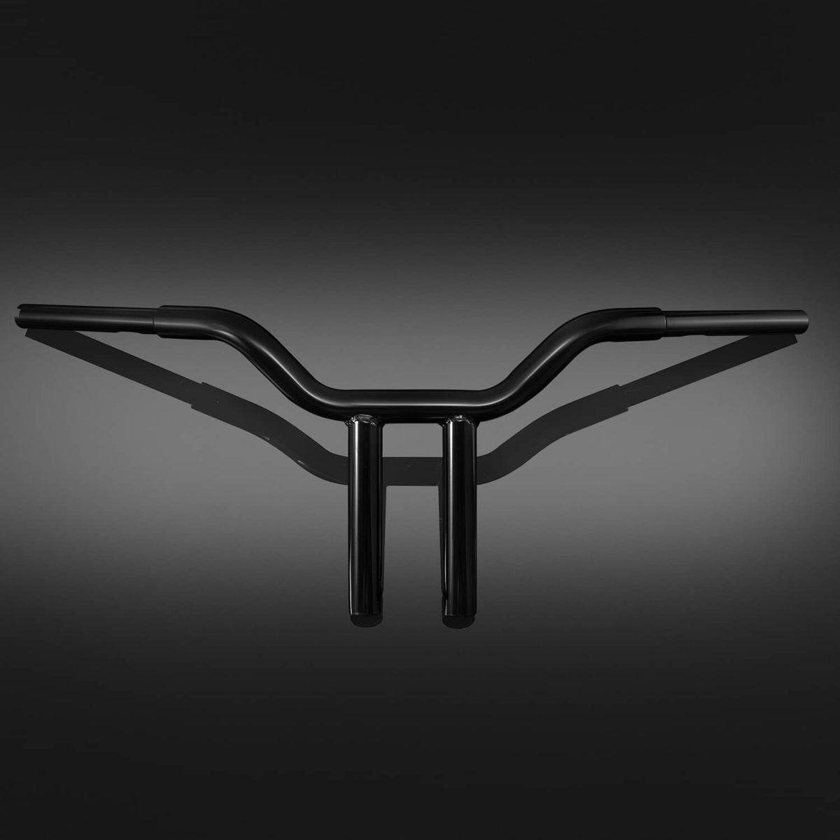 Solidspare 12"in Black MX-T Bars Handlebar Fit For Harley Softail Sportster Dyna Low Rider