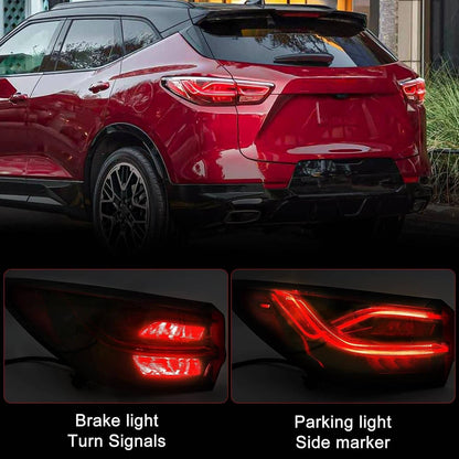 Solidspare Pair Right+Left LED Tail Lights For 2023-2025 Chevrolet Blazer 87836075 86508679