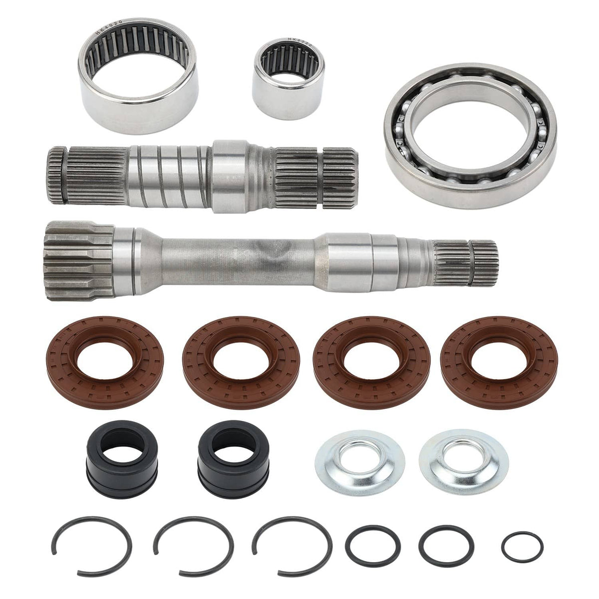 Solidspare Front Differential Axle Rebuild Kit w/ Intermediate Shaft For RAM 1500 3.6L V6