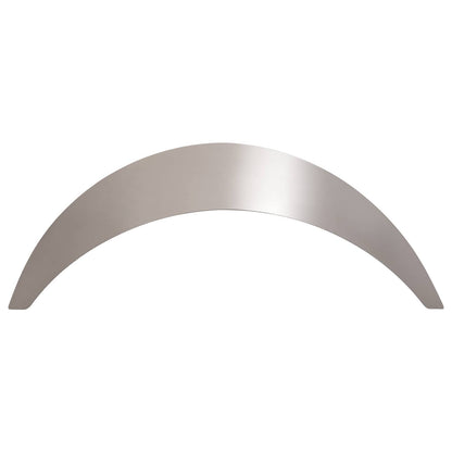 Solid Spare Steel Universal Anti-Rust Oil Metal Fender Flares 5" Wide 4-Piece Set