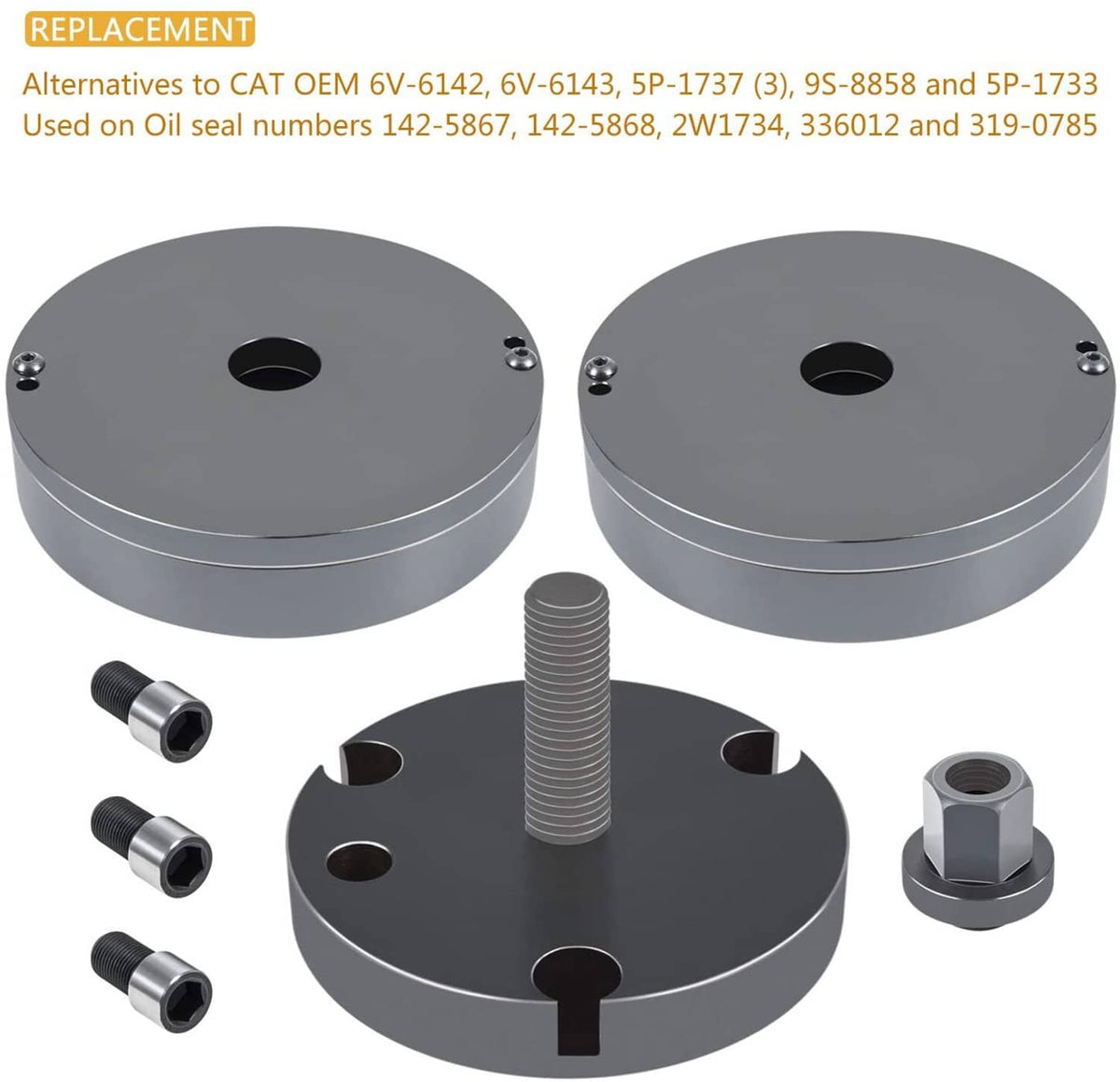 Solid Spare For CAT 3406 3408 C-15 Diesel Front & Rear Crankshaft Seal/Wear Sleeve Installer