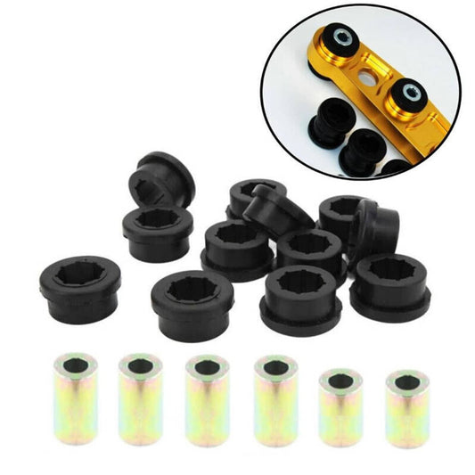Solidspare Lower Control Arm Bushing Kit For 1996-2000 Honda Civic Ek Replacement Black