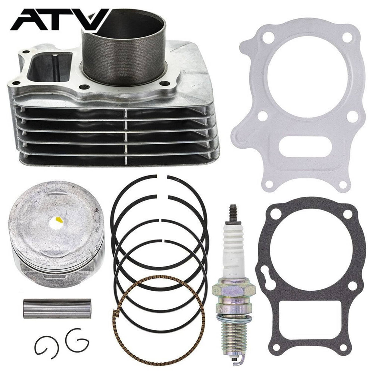 Solidspare 2001-2008 for Honda Sportrax 250 TRX250EX ATV Cylinder Piston Gasket Kit