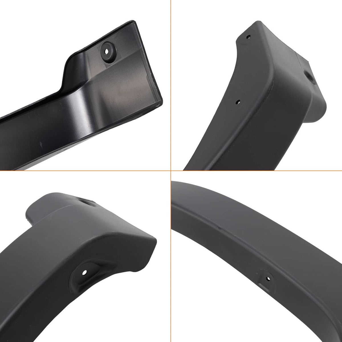 Solidspare 4x Fender Flares for Chevrolet Silverado 1500 2500HD 3500HD Front & Rear Side