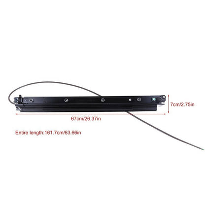Solidspare 2Pcs Car Sunroof Sliding Track For 2015- 2021 Mercedes-Benz C-Class C43 C63 C300