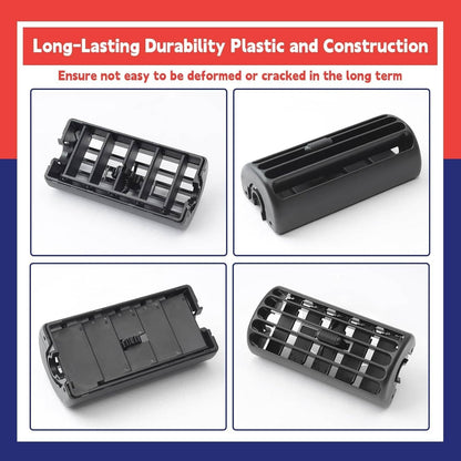 Solid Spare 1x Center Dash Air Vent Louver Outlet For Jeep Cherokee XJ 1997-2001 Wrangler TJ