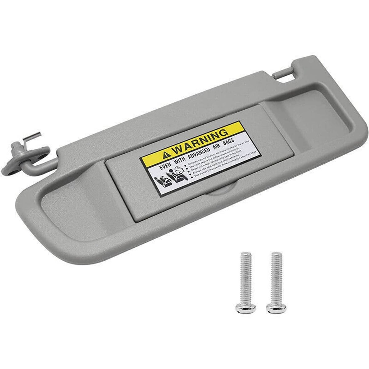 Solidspare Sun Visor Left Driver Side for Honda Civic 2006-2011 Light Gray 83280-SNA-A01ZC