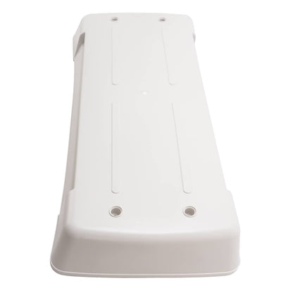 Solidspare White Vent Cover #65528 w/ mounting hardware For Dometic Refrigerator Vents