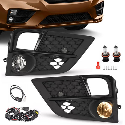 Solid Spare 4PCS Bumper Driving Fog Lights Lamps For Honda Odyssey LX EX EXL 2018 2019 2020