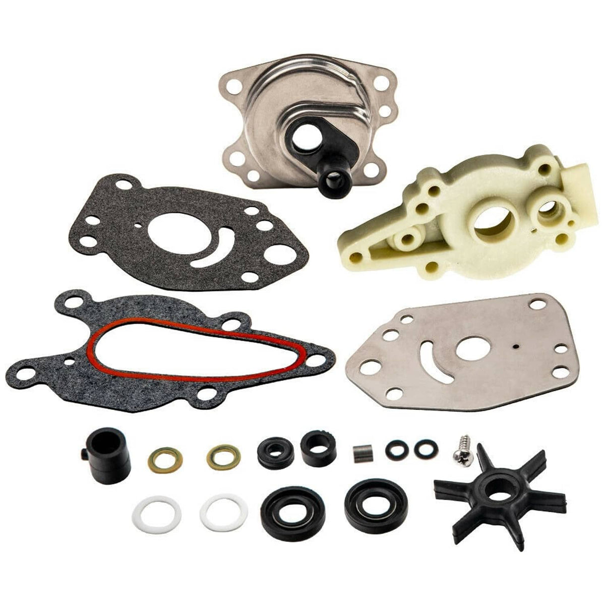 Solid Spare 46-42089A5 Water Pump Service Kit for Mercury 6 8 9.9 10 13.5 15HP Boat Motor