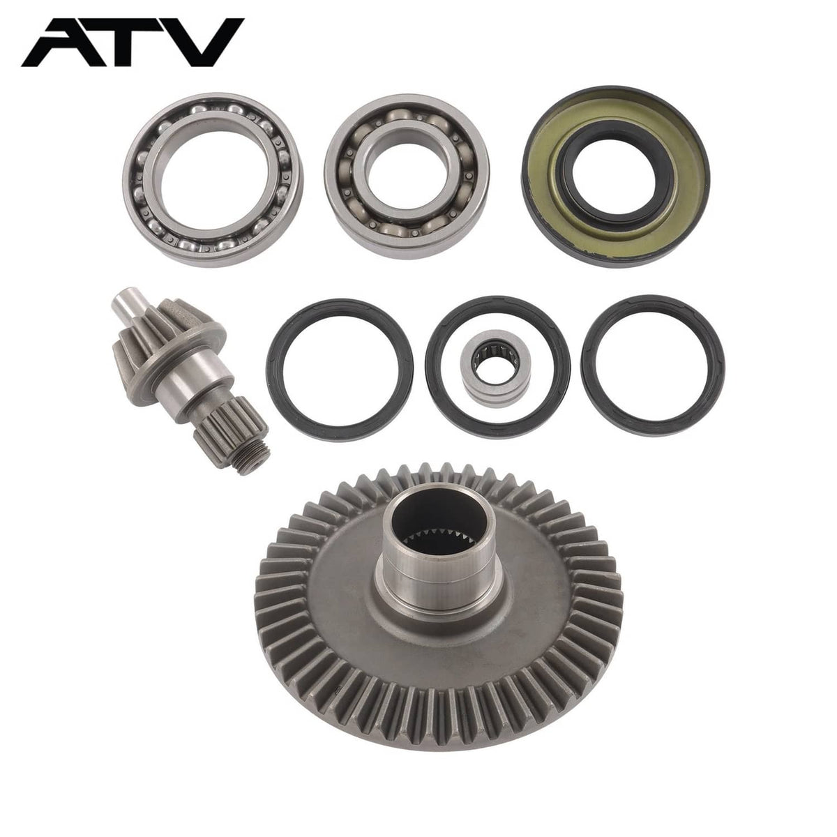 Solidspare Rear Differential Rebuild Kit For Honda TRX250 Recon 250 TE TM 2008-2021