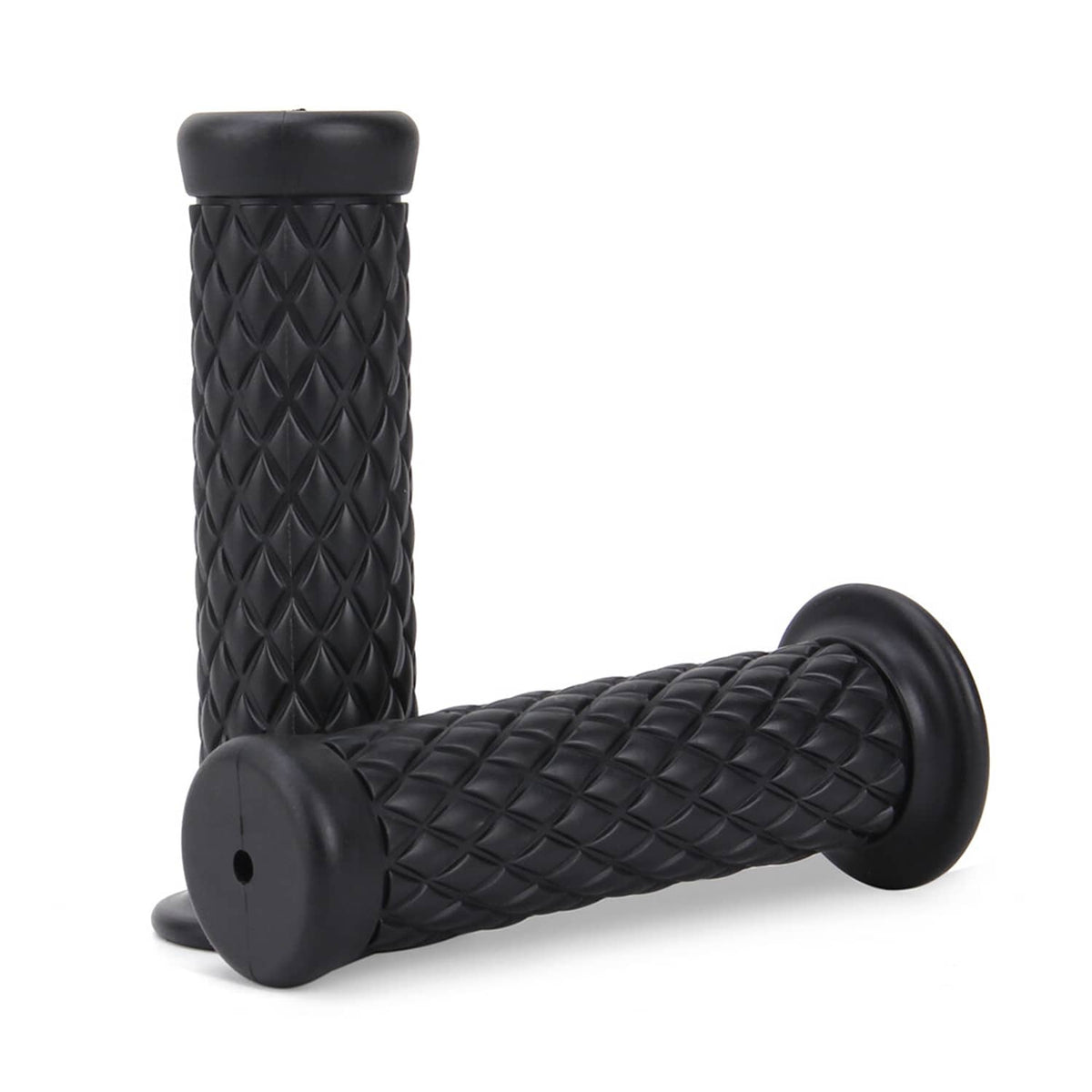 Solidspare Motorcycle Hand Grips Bar End Handlebar Gel For Cafe Racer Dirt Bike ATV 7/8"
