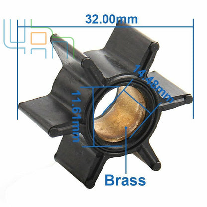 Solid Spare Water Pump Impeller Outboard Motors For Mercury 47-89981 47-65957 12270 18-3239