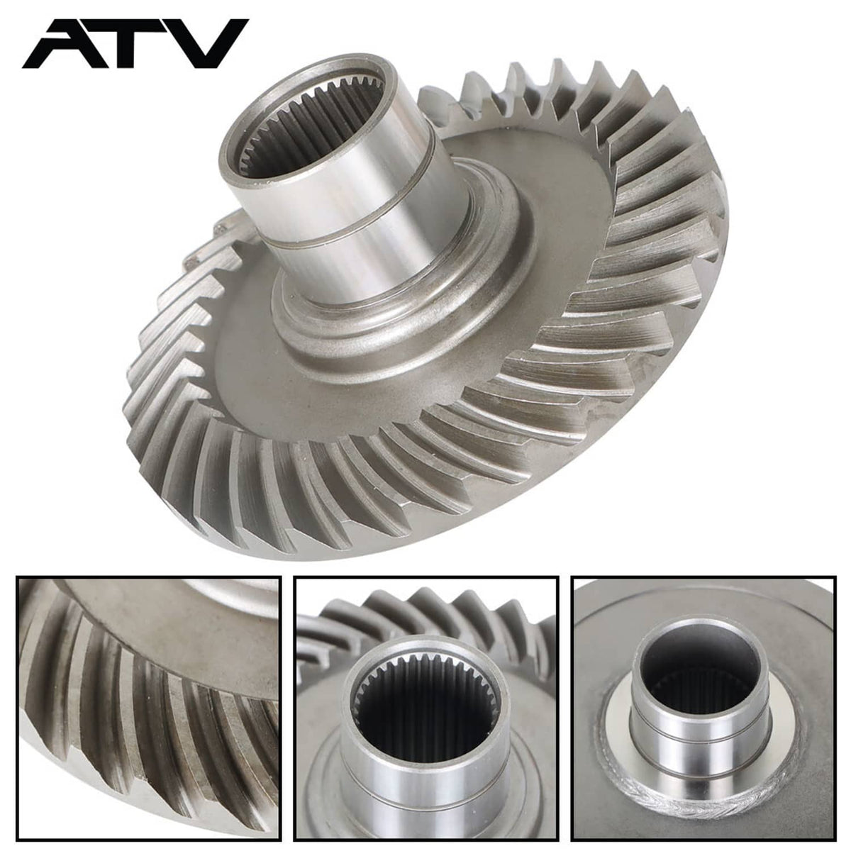 Solidspare New For HONDA TRX300FW 4x4 300 Rear Differential Ring Pinion Gear 1988-2000