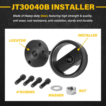 Solidspare JT30040B Rear Main Seal Installer fit for JD 202 219 239 329 359 414 Engines