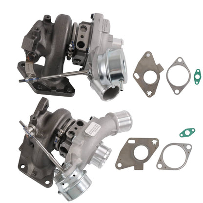 Solidspare Left&Right Turbocharger For 15-19 Ford F-150 V6 2.7L FL3E-6K682-DE JT4E-6C879-AB