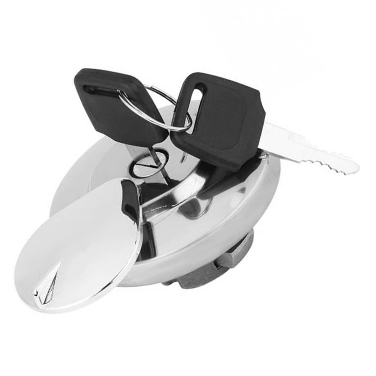 Solidspare Fuel Gas Tank Cap Cover Key for Honda Shadow Rebel Magna For V Star 650 1100