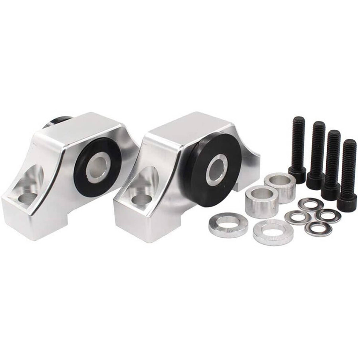 Solidspare 3 Bolt Swap Engine Motor Mount Kit &Torque Mount Kit For 96-00 Civic EK B-Series