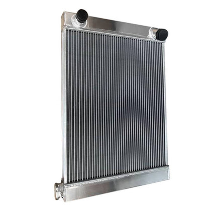 Solidspare 28"x19"x3" For Chevy GM All Aluminum Racing Radiator 2-Row Double Pass Universal