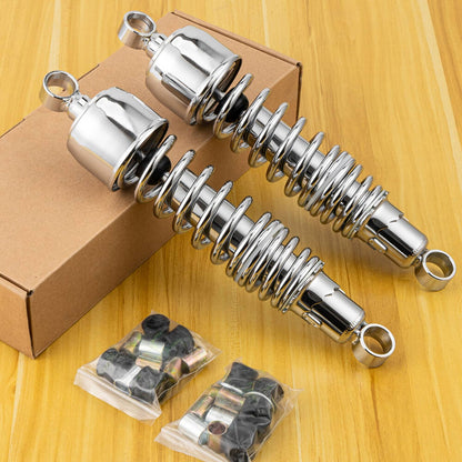 Solidspare Pair 13" Rear Suspension Shocks Absorbers for 1984-2024 Harley Touring Road King