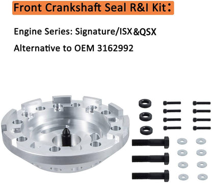 Solid Spare 3162992 Front Crankshaft Seal Removal & Installation Tool for Cummins ISX QSX