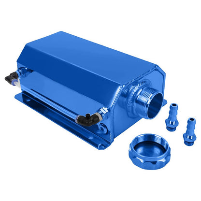 Solidspare Universal 2L Aluminum Coolant Radiator Overflow Recovery Water Tank Bottle New