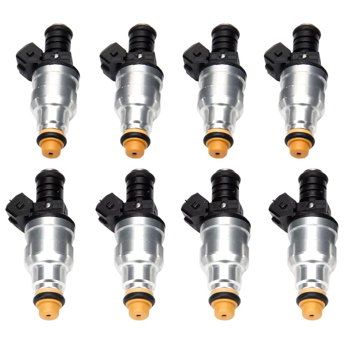 Solidspare 8PCS 42LB Fuel Injectors For GM LT1 LS1 LS6 Mustang SOHC DOHC V8 440cc EV1