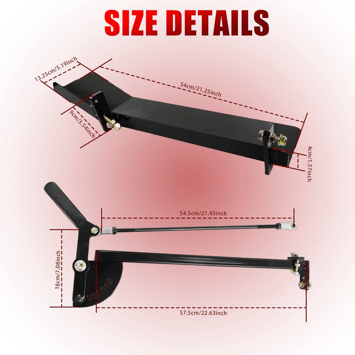 Solidspare New 61"Chute Blocker Steel For ICD IS700Z ISX800 IS2100Z IS3100Z IS3200Z ISX3300